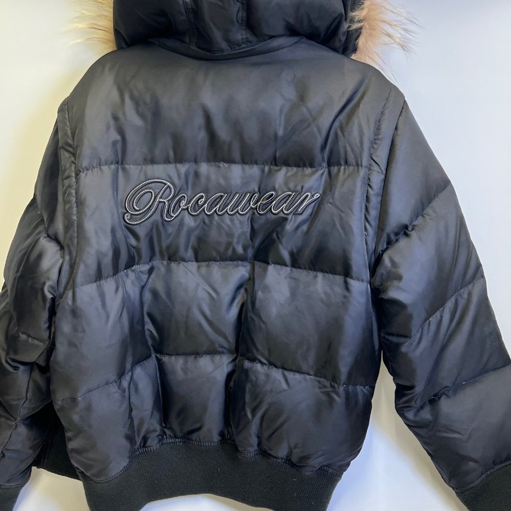 2X 90s Women's Rocawear Down Puffer Winter Coat Jacket